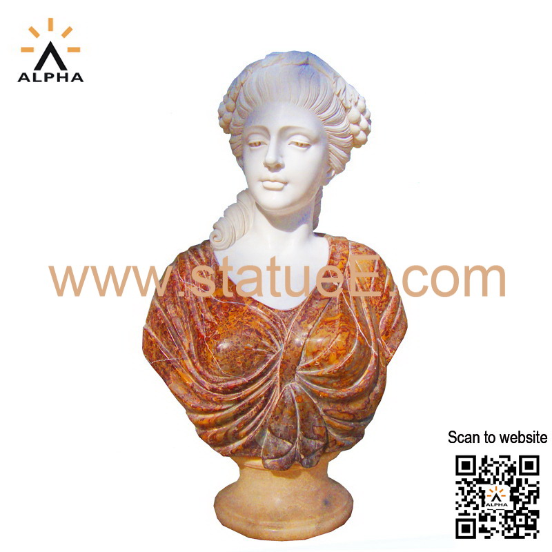 decorative busts statues